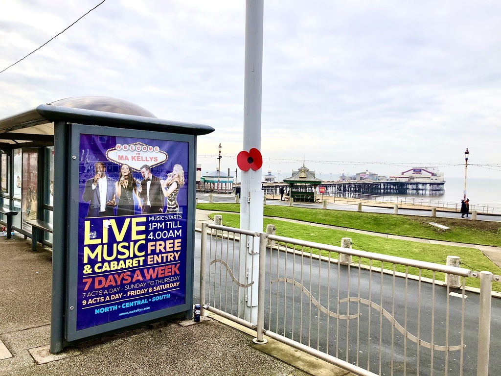 Blackpool Tram Shelter