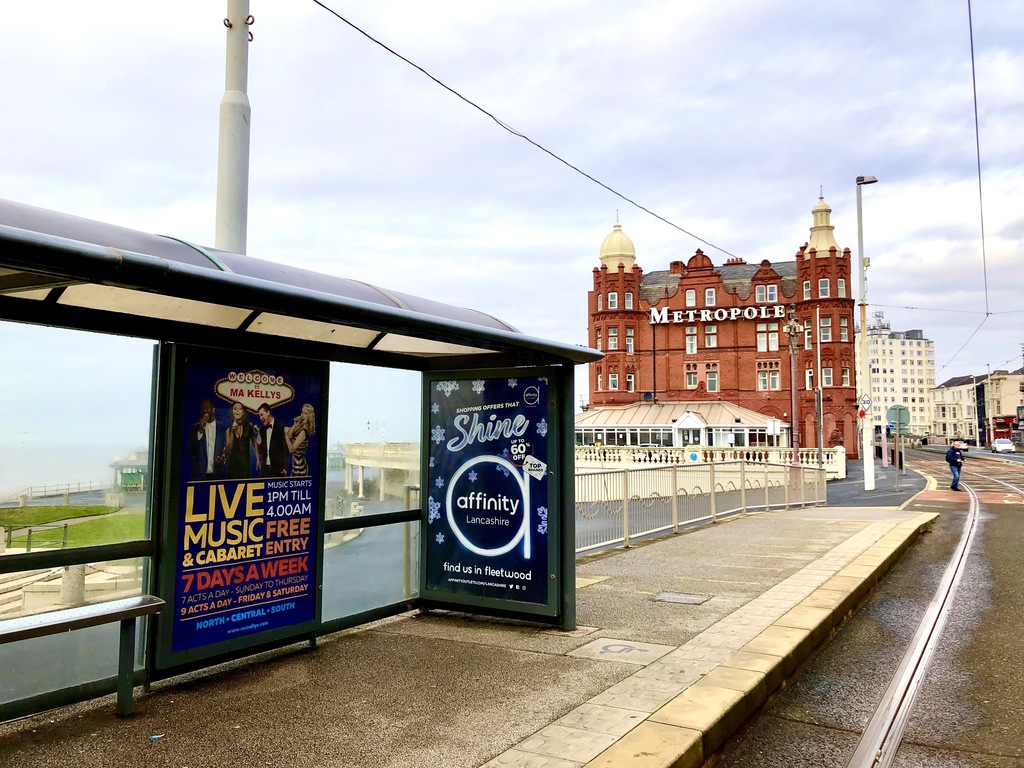 Blackpool Tram Shelter